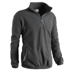 Fuori tutto - Felpa in Pile da Lavoro Mezza Zip Sottozero Svezia 7250 Taglia XL Colore Grigio Smoke
