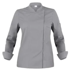 Fuori tutto - Giacca coreana da Lavoro Cuoco Giblor's Agata Lady 23P08G341 Taglia XS Colore Verde Militare