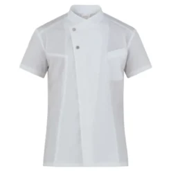 Fuori-Tutto Giacca coreana manica corta da Lavoro Cuoco Giblor's Harry 23P08G217 colore bianco Taglia L