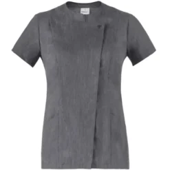 Fuori tutto - Giacca coreana manica corta da Lavoro Cuoco Giblor's Chiara Lady 20P02K202 Taglia L Colore Grigio
