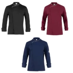 Fuori tutto - Giacca da Lavoro da Cuoco Giblor's Patrizio Q8G00190 Taglia L Colore Nero