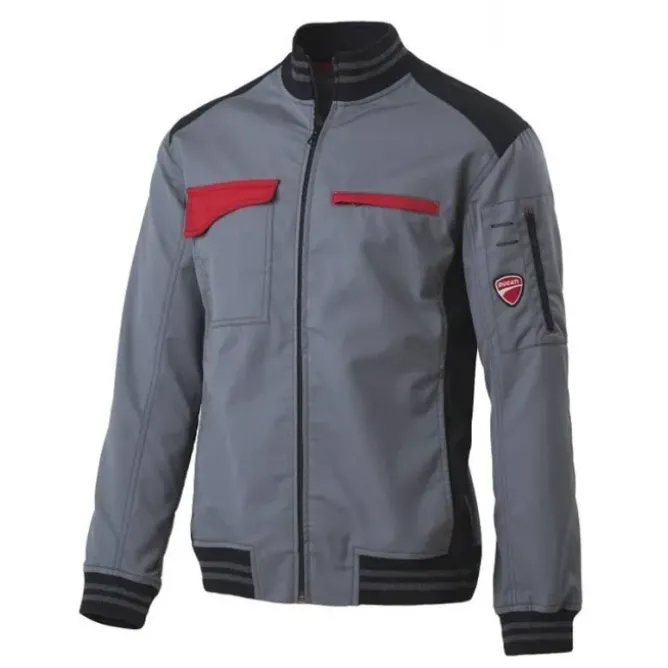 Fuori tutto - Giacca da Lavoro Ducati Workwear Multitasche e Manica Ergonomica INN-SPRINT misura 48 colore rosso nero