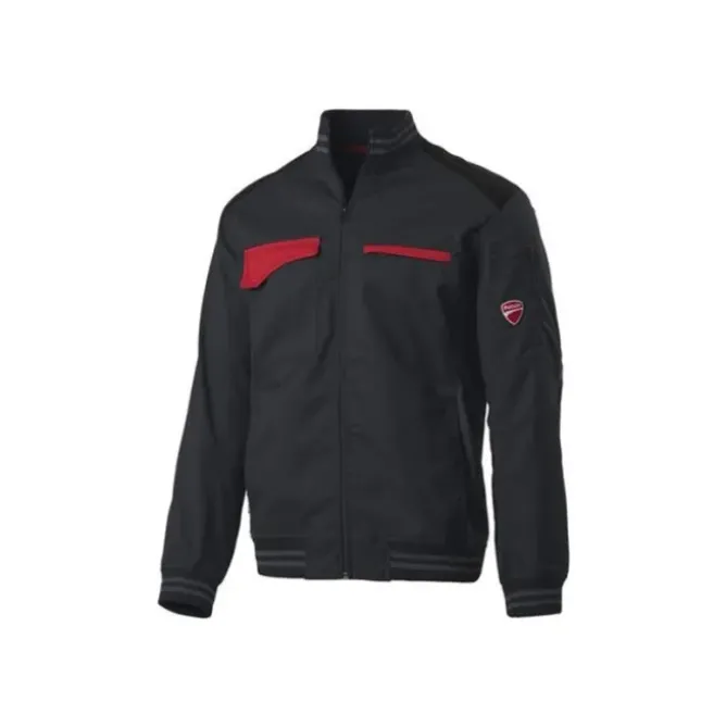 Fuori tutto - Giacca da Lavoro Ducati Workwear Multitasche e Manica Ergonomica INN-SPRINT misura 48 colore rosso nero