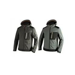 Fuori-Tutto Giacca da lavoro in Softshell Diadora Tech Carbon 702.175946 colore grigio scuro Taglia 3XL