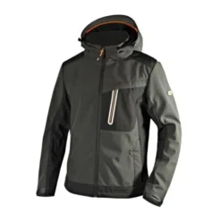 Fuori-tutto Giacca da lavoro in Softshell Diadora Tech Carbon 702.175946 colore grigio scuro Taglia 4XL