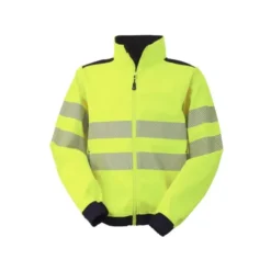 Fuori tutto - Giubbotto da Lavoro Alta Visibilità Stretch Rossini Softshell Hi-Vis HH236 Taglia M Colore Giallo
