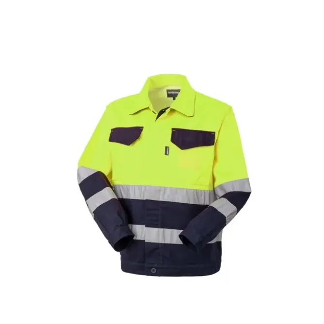 Fuori tutto-Giubbotto invernale da Lavoro Alta Visibilità Rossini Hi-Vis A10131 taglia M giallo