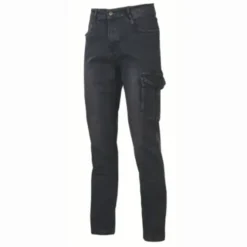 Fuori tutto - Jeans da Lavoro Elasticizzati Multitasche U-Power Tommy EX244 Taglia XL Colore Guado Jeans