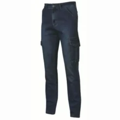 Fuori tutto - Jeans da Lavoro Elasticizzati Multitasche U-Power Tommy EX244 colore nero taglia L