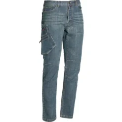 Fuori tutto - Jeans da Lavoro Multitasche Stretch Issa Line Jest 8025BP Taglia XL