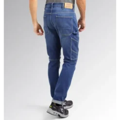 Fuori Tutto - Jeans da Lavoro Stretch Multitasche Diadora Stone Ergo 702.179829 taglia S