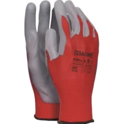 Fuori-Tutto 12 Paia - Guanti da lavoro in Poliuretano Spalmato PU - Issa Line 07284 colore nero Taglia 11