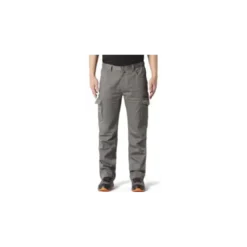 Fuori tutto - Pantalone da Lavoro Strech Multitasche Issa Line Fortis 8046 Taglia XL Colore Grigio