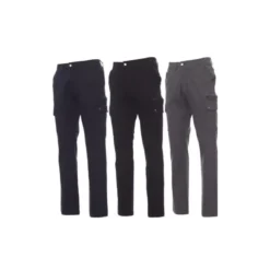 Fuori tutto - Pantalone Da Lavoro Multitasche 100% Cotone Twill Forest Winter- Payper AY 7324 colore nero taglia M