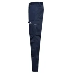Fuori Tutto - Pantalone da Lavoro Diadora Staff Stretch Cargo 702.177649 blu navy taglia L