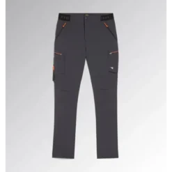 Fuori tutto - Pantalone Da Lavoro Stretch Multitasche Diadora Utility Shadow 702.182039 Taglia M Colore Grigio