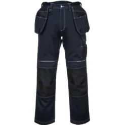 Fuori tutto - Pantalone da Lavoro Portwest Holster PW3 Multitasche T602 taglia 64 colore grigio nero