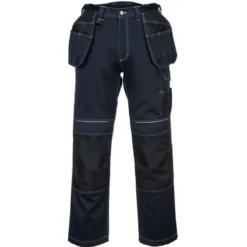 Fuori tutto - Pantalone da Lavoro Portwest Holster PW3 Multitasche T602 taglia 48 colore grigio nero