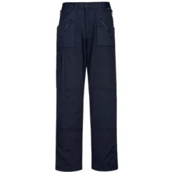 Fuori tutto - Pantalone da Lavoro Portwest Action foderati Multitasche C387 taglia S colore blu navy