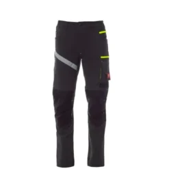 Fuori Tutto - Pantalone Unisex da Lavoro Multitasche Stretch Payper Next 4W Summer AY 7317 Nero/Nero taglia 52