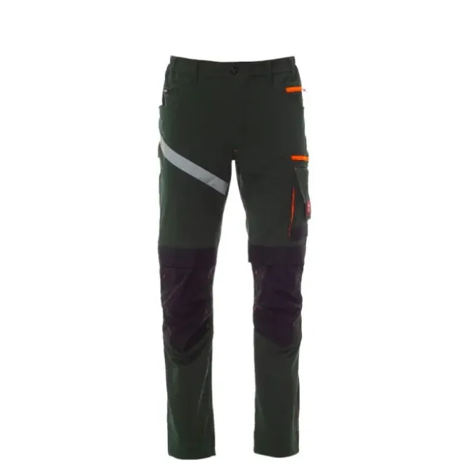 Fuori Tutto - Pantalone Unisex da Lavoro Multitasche Stretch Payper Next 4W Summer AY 7317 Nero/Nero taglia 52