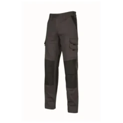 Fuori tutto - Pantaloni da Lavoro Multitasche Stretch U-Power Majo WST350 taglia L colore dark green