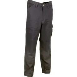 Fuori tutto - Pantaloni da Lavoro Stretch Elasticizzati Multitasche Cofra Newcastle V222-0-02 taglia 2XL Colore Blu Navy