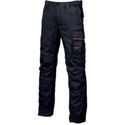 Fuori tutto - Pantaloni da Lavoro Multitasche U-Power Grin HY107DB colore grey meteorite taglia 56