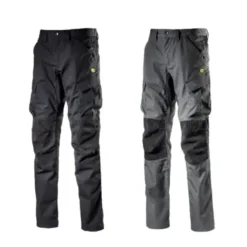 Fuori tutto - Pantaloni da lavoro Diadora Multitasche Cargo Ribstop Pants 702.173964 Taglia XL Colore Nero