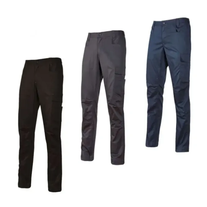 Fuori Tutto - Pantaloni da lavoro invernali U-power Bravo Top Winter ST270BC black carbon taglia 3XL
