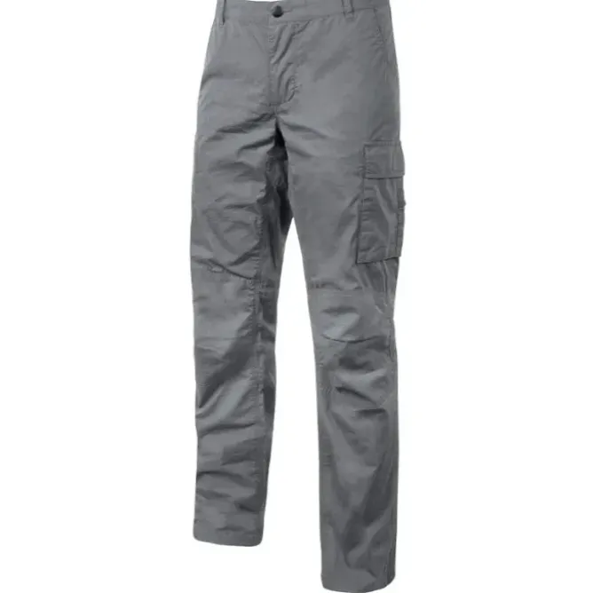 Fuori tutto - Pantaloni da Lavoro Stretch Elasticizzati Multitasche U-Power Ocean EY123WB taglia S Westlake blu