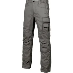 Fuori tutto - Pantaloni da Lavoro Multitasche U-Power Smile HY015BC Taglia 46 Colore Grey Meteorite