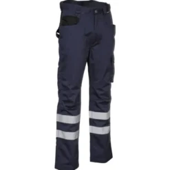 Fuori tutto - Pantaloni da Lavoro Multitasche Cofra Pincers V069-0-02 taglia 44 colore navy/nero