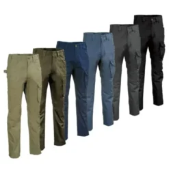 Fuori tutto - Pantaloni da Lavoro Multitasche Cofra Kalamata 100% Cotone V477-0-00 Taglia 50 Colore Grigio Antracite