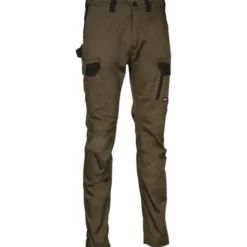 Fuori tutto - Pantaloni da Lavoro Cofra Stretch Multitasche Salanki V722-0-03 Taglia 44 Colore Antracite Nero