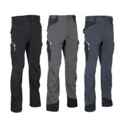Fuori tutto - Pantaloni da Lavoro Multitasche Stretch Cofra Hagfors V592-0-02 taglia 58 colore nero nero