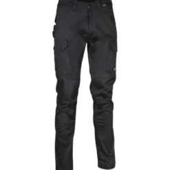 Fuori tutto - Pantaloni da Lavoro Cofra Stretch Multitasche Salanki V722-0-03 Taglia 50 Colore Nero Nero