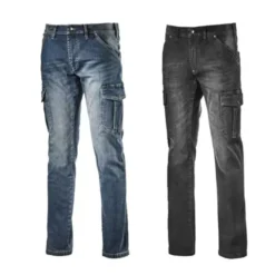 Fuori tutto - Pantaloni da lavoro Diadora Cargo Stone 702.172115 Taglia 52 Colore Blu