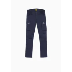 Fuori tutto - Pantaloni da lavoro Multitasche Diadora Pant Staff Stretch Cargo 2.0 702.183059 Taglia L Colore Blu
