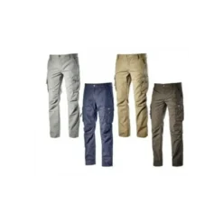 Fuori tutto - Pantaloni da lavoro Diadora Multitasche Win II 702.160305 Taglia S Colore Beige