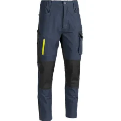 Fuori tutto - Pantaloni da Lavoro Multitasche Stretch Sottozero Short S.S. SS100 Taglia L Colore Grigio Nero