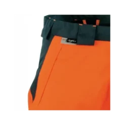 Fuori Tutto - Pantaloni da Lavoro Alta Visibilità Cofra Safe V025-0-00 taglia 48 colore arancione
