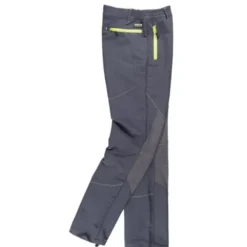 Fuori tutto - Pantaloni Workshell elasticizzati con tessuto Rip Stop - Workteam taglia 2xl colore marrone nero