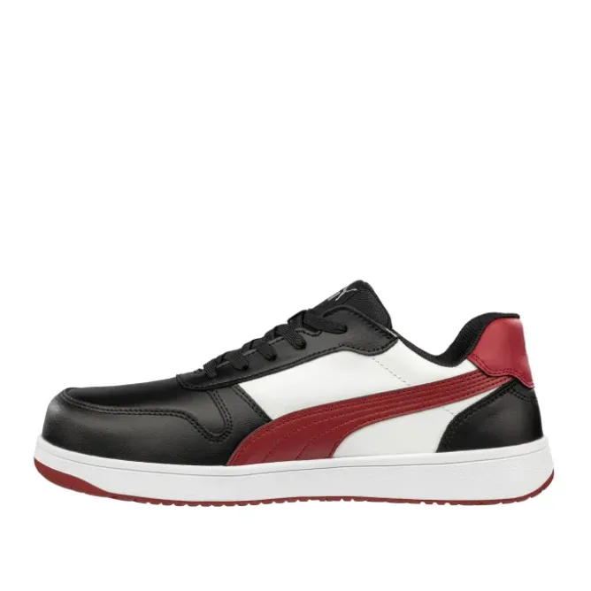Fuori tutto - Scarpe antinfortunistiche Puma Frontcourt Black/White/Red Low S3 FO HRO ESD SRC 640200 numero 39