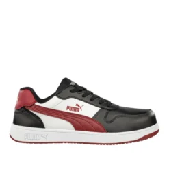 Fuori tutto - Scarpe antinfortunistiche Puma Frontcourt Black/White/Red Low S3 FO HRO ESD SRC 640200 numero 39