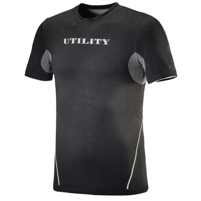 Fuori tutto - T-shirt unisex termica senza cuciture Diadora Top Soul SS 702.173556 Taglia XL