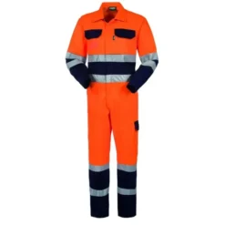 Fuori tutto - Tuta da Lavoro Alta Visibilità Multitasche Rossini Hi-Vis A40130 Colore Arancione Taglia 3XL