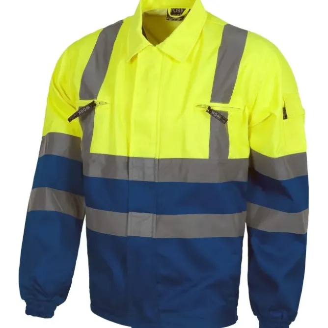 Giacca ad Alta visibilità in Cotone e Poliestere - Workteam C3311