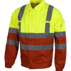 Giacca ad Alta visibilità in Cotone e Poliestere - Workteam C3311