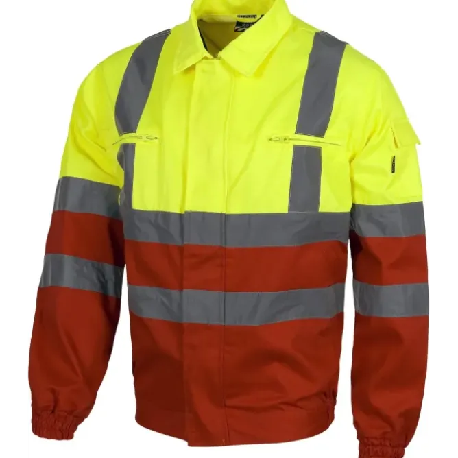 Giacca ad Alta visibilità in Cotone e Poliestere - Workteam C3311